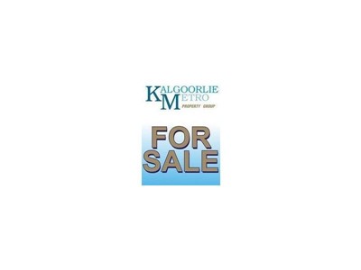 Property for sale in South Kalgoorlie : Kalgoorlie Metro Property Group